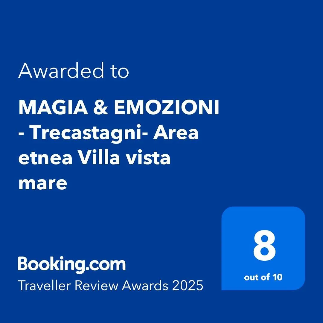 Magia & Emozioni - Trecastagni- Falde Etna Villa Vista Mare İtalya
